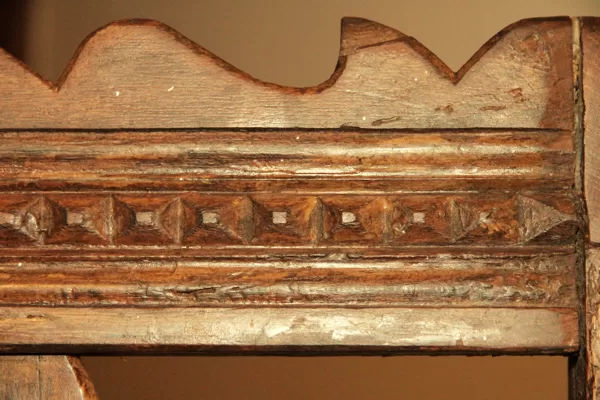 Detalle del respaldo de una silla