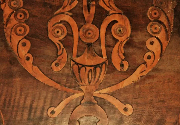 Detalle de silleta de novia